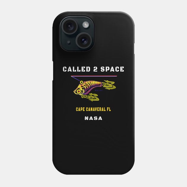 Called  to Space, NASA at Cape Canaveral Florida; the Kennedy Space Center Phone Case by The Witness