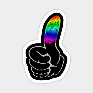 LGBTQ Thumbs Up Magnet