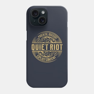 Quiet Riot Vintage Ornament Phone Case