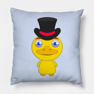 A duck ready to party Pillow