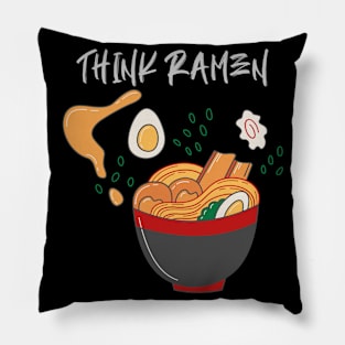 Think ramen ramyun ramyeon. Pasta Noodle lovers Pillow