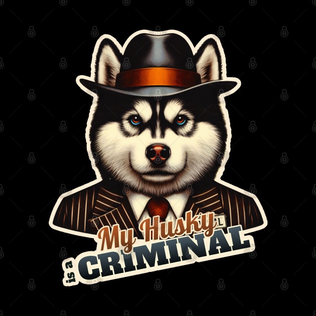 Husky Criminal by k9-tee