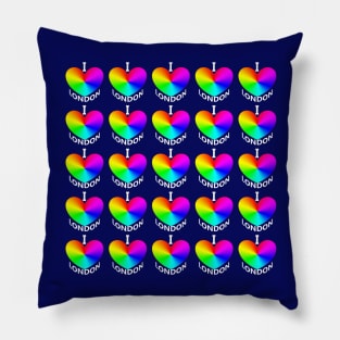 I Love London Wallart Pattern Pillow