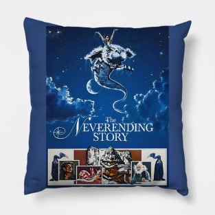 The Neverending Story Classic Movie Cover Pillow