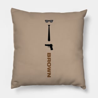 Mr. Brown Pillow