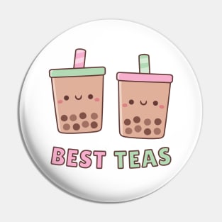 Cute Boba Tea Best Teas Pin