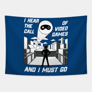 Boy Gamer Video Games Calling Boy Gamers Gift Tapestry