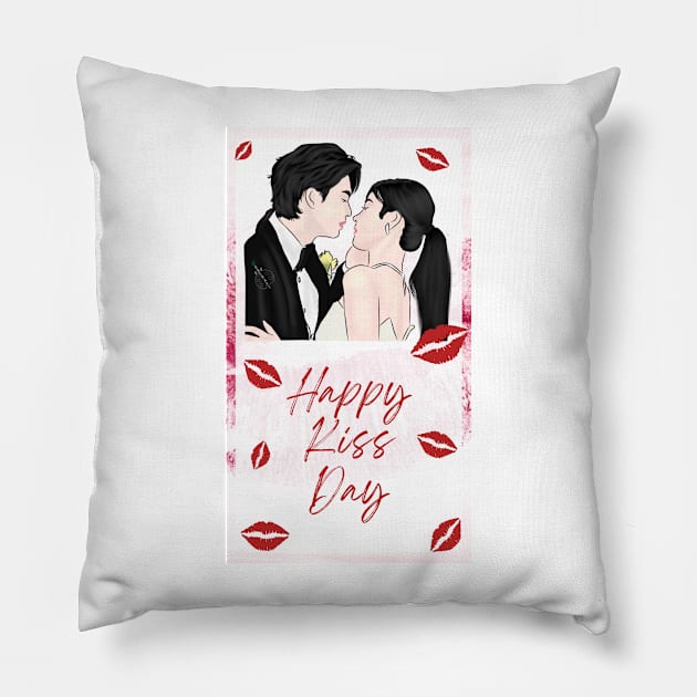 My Demon Kiss Day Special Pillow by ArtRaft Pro