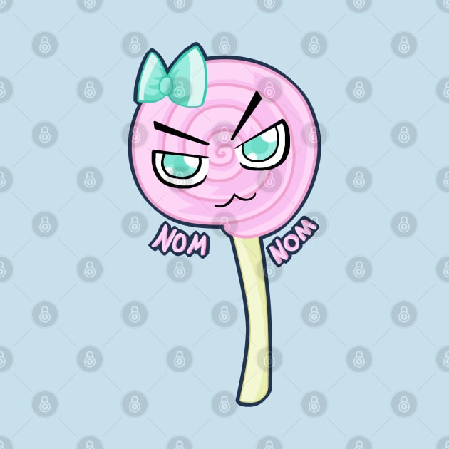 Lollipop Kawaii nom nom by Miss_Akane