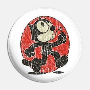 Felix The Cat Keep Walking Pin