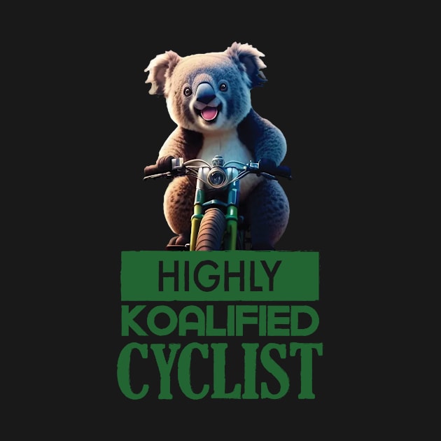 Just a Highly Koalified Cyclist Koala 3 by Dmytro