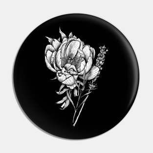 Peony Pin