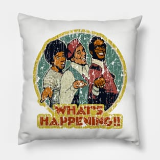 What's Happening!! // 70s Tv Pillow