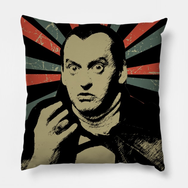 Count Floyd || Vintage Art Design || sctv Pillow by Setipixel