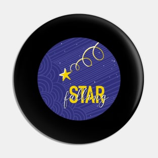 Falling Star Pin