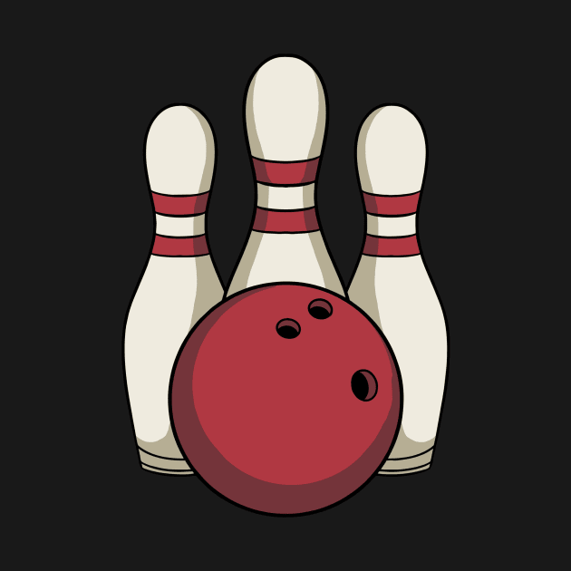 Bowling 10 Pin by fromherotozero