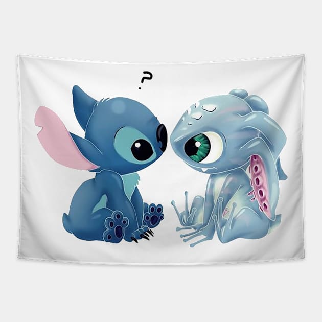 Fizz and Stitch What's Up Tapestry by eSports Games Store