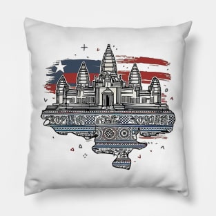 ANGKOR WAT IN CAMBODIA Pillow