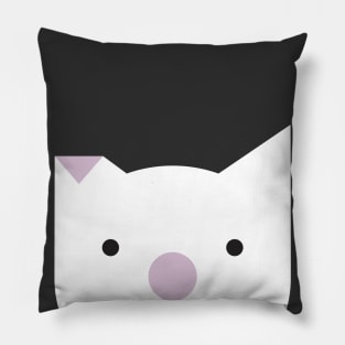 Peek-a-Boo Pig (w/Lavender Triangle and Circle) Pillow
