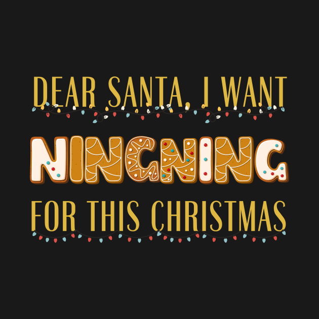 I Want NINGNING aespa For This Christmas by wennstore