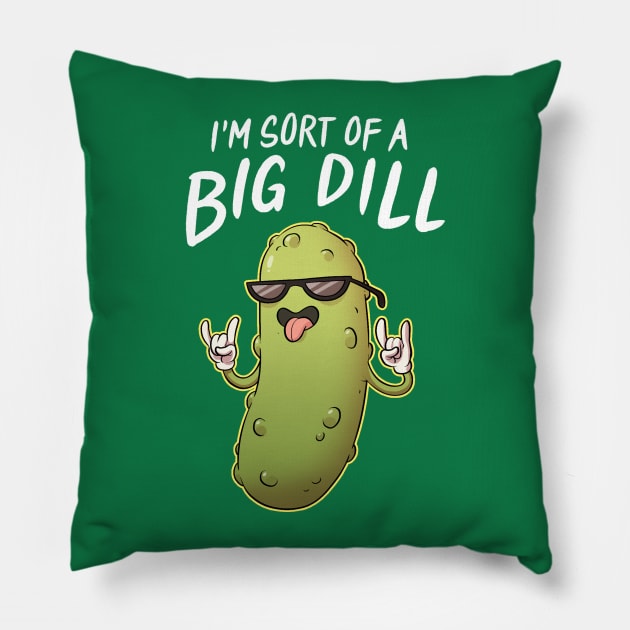 Sort Of A Big Dill Pillow by Adamtots