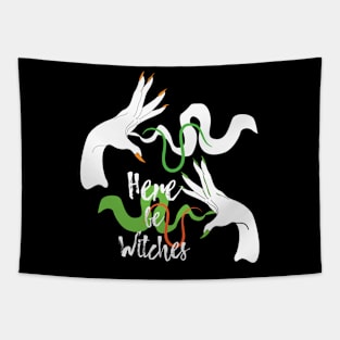 Here be witches Tapestry
