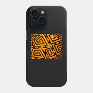 Prehistoric Anasazi zigzag design Phone Case