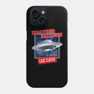 Weather Balloon UFO Case Closed Phone Case