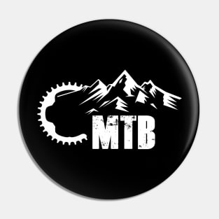 MTB Mountains Pin