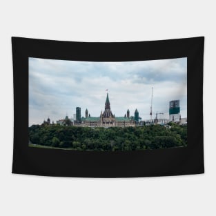 Canada's Parliament buildings - Ottawa, Canada Tapestry