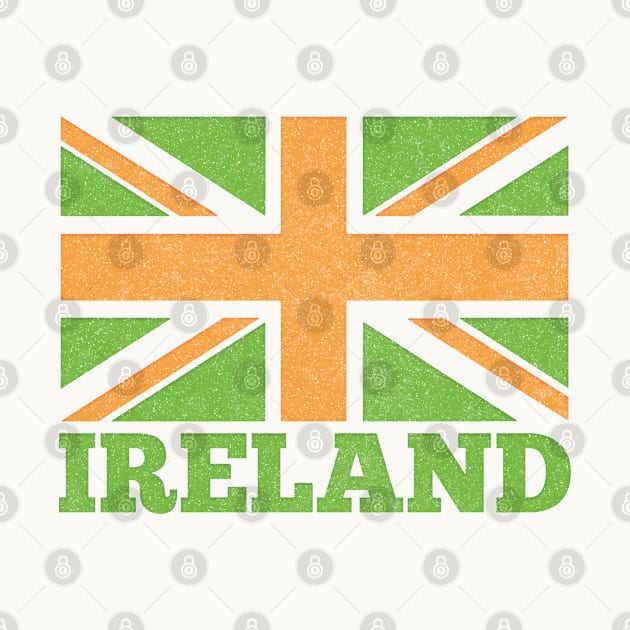 Ireland Flag / Spoof Occupation Parody Design by feck!