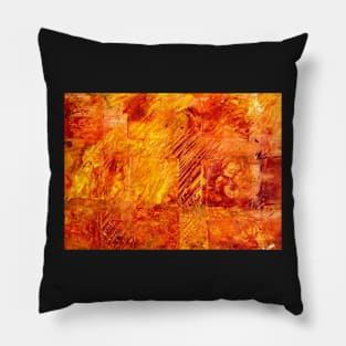 Earth Patterns 3 - Autumn Gold Pillow