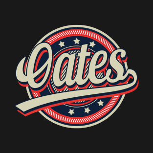 Great Gift Oates For Name Vintage Styles Christmas 70s 80s 90s T-Shirt