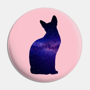 Space cat Pin