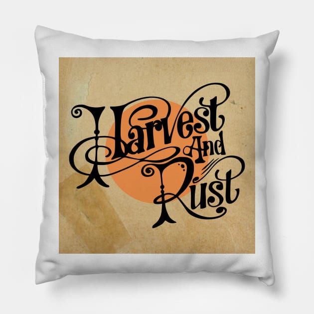 Harvest & Rust too Pillow by glechowski