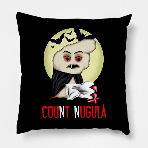 Count Nugula Pillow by TrendyThreads