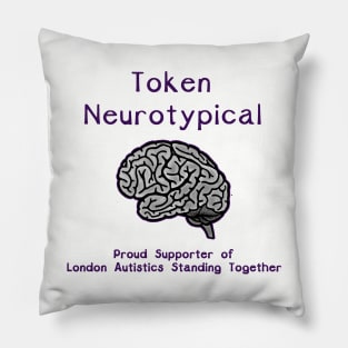 Token Neurotypical Pillow