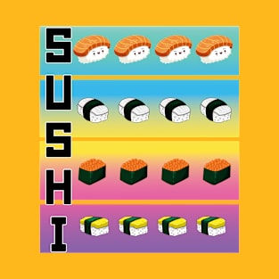 Sushi Menu T-Shirt