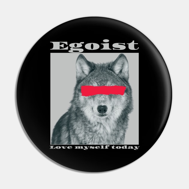 Egoist Pin by Signal Fan Lab