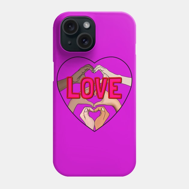 Culture of love V11 Phone Case by FrogJam on toast