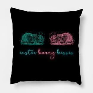 Easter Bunny Kisses Pillow