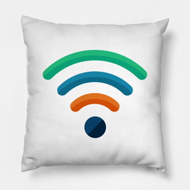 WiFi Pillow by SJ Designs