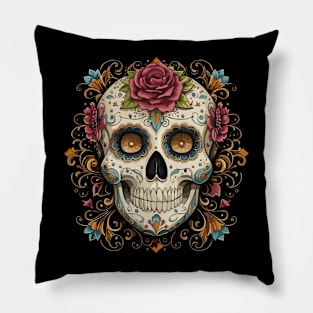 Mexican Calavera Pillow