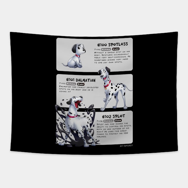 Dalmatian Evolutions Tapestry by disneyevolutions