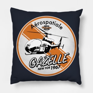 Gazelle Helicopter Pillow