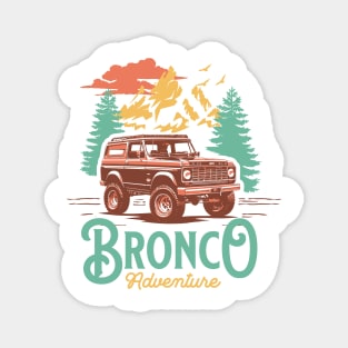 Bronco. Magnet