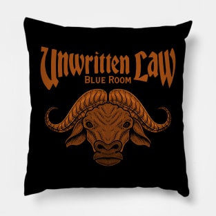 Unwritten Law Blue Room Pillow