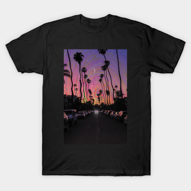 LA Vibes - Trippy - T-Shirt | TeePublic