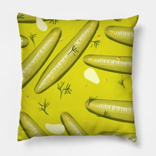 Dill Pickle Slices, Always Nices! Pillow