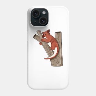 Cartoon tree kangaroo Phone Case